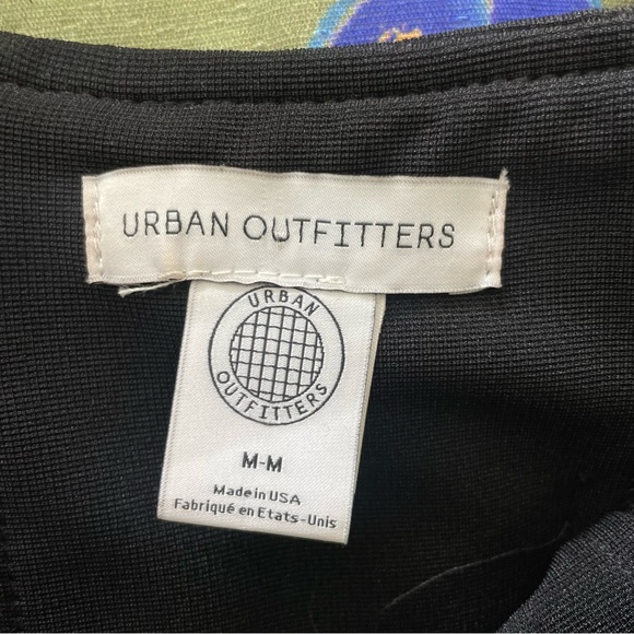 Urban Outfitters Black Cutout Mini Dress MEDIUM - Picture 7 of 9